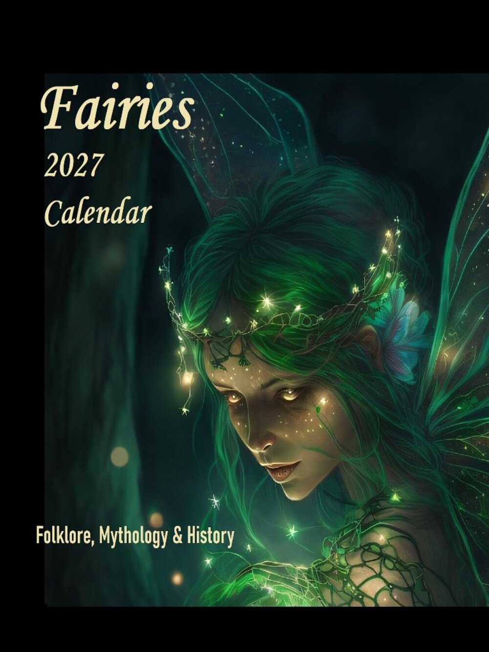 Fairies 2027 Calendar Fairy Wall Calendar Folklore Mythology Fantasy Art Gift